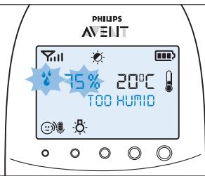 PHILIPS AVENT ECOUTE-BEBE SDC620 - Kosteus - 3