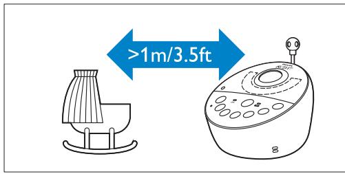 PHILIPS AVENT ECOUTE-BEBE SDC620 - Advertencia: - 1