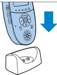 PHILIPS AVENT ECOUTE-BEBE SDC620 - Ebeveyn ünitesini sarj etme - 2