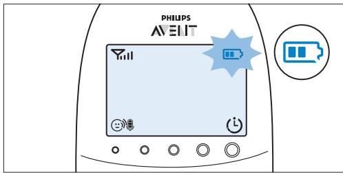 PHILIPS AVENT ECOUTE-BEBE SDC620 - Carregamento - 2