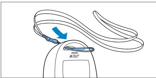 PHILIPS AVENT ECOUTE-BEBE SDC620 - Comoponer la cinta para el cielo - 1