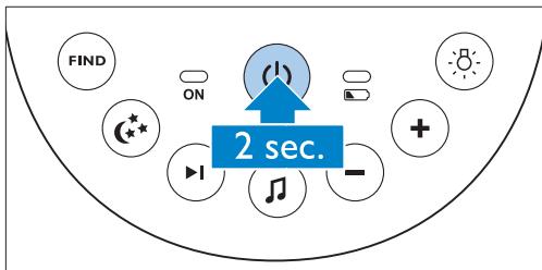 PHILIPS AVENT ECOUTE-BEBE SDC620 - Ebeveyn üntesi ve(Bebek) üntesinin birbirine).. baglanmasi - 1