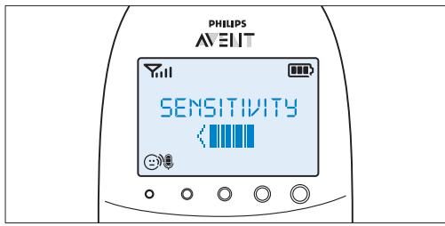 PHILIPS AVENT ECOUTE-BEBE SDC620 - Gevoeligheid - 1