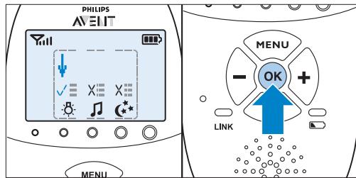 PHILIPS AVENT ECOUTE-BEBE SDC620 - ∑ημεiωη: - 2