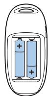 PHILIPS AVENT ECOUTE-BEBE SDC620 - Inserting the rechargeable batteries - 2