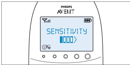 PHILIPS AVENT ECOUTE-BEBE SDC620 - Gevoeligheid - 2