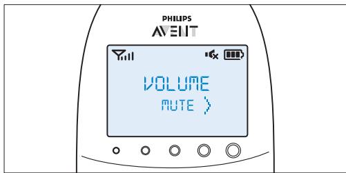 PHILIPS AVENT ECOUTE-BEBE SDC620 - Volum av - 1