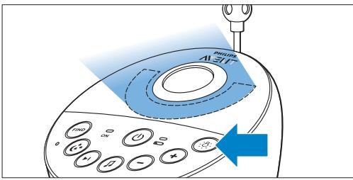 PHILIPS AVENT ECOUTE-BEBE SDC620 - Luce notturna - 1