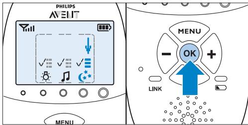 PHILIPS AVENT ECOUTE-BEBE SDC620 - Projecteur - 1