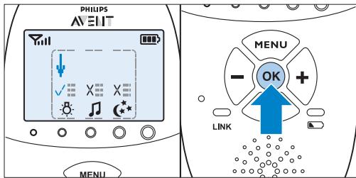 PHILIPS AVENT ECOUTE-BEBE SDC620 - Bemark: - 2