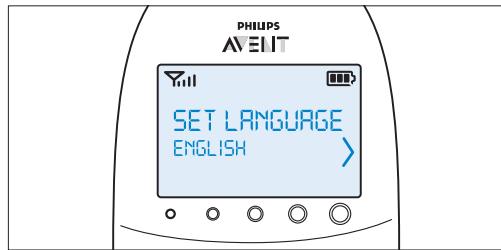 PHILIPS AVENT ECOUTE-BEBE SDC620 - Langue - 1