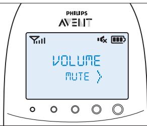 PHILIPS AVENT ECOUTE-BEBE SDC620 - Volume disattivato - 1