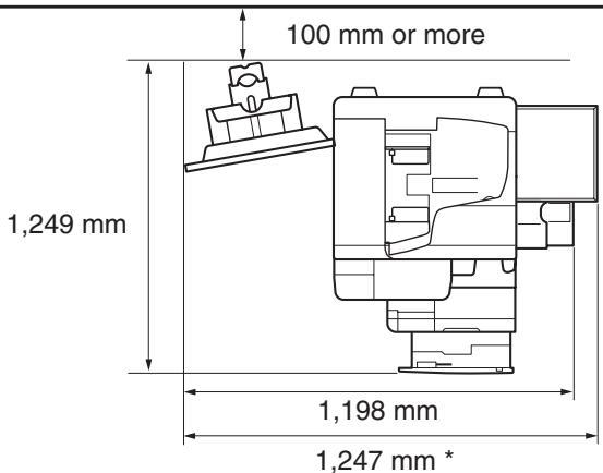 CANON FC 120 - Provide Adequate Installation Space - 1