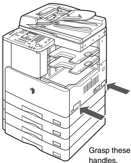 CANON FC 120 - Moving the Machine - 2