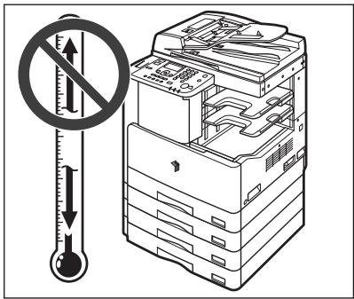 CANON FC 120 - ■ Avoid locations that are subject to vibration. - 1