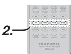 MARANTZ RC010SR - RC011SR - SCANNING THE CODE TABLE - 3