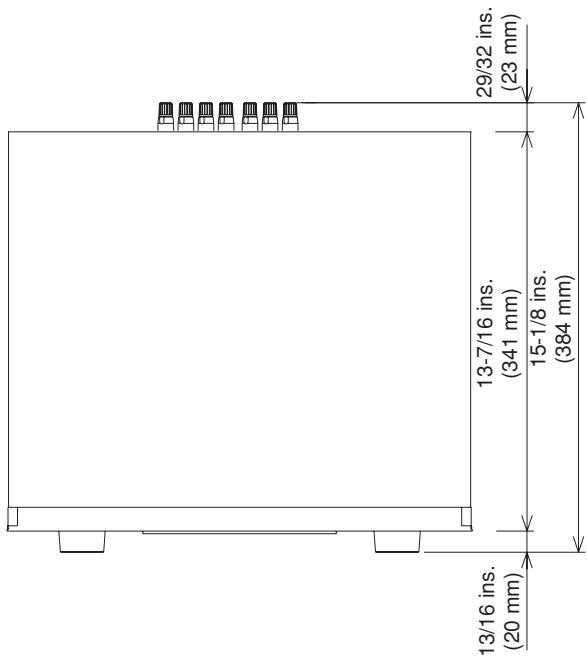 MARANTZ RC010SR - RC011SR - DIMENSIONS - 1