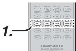 MARANTZ RC010SR - RC011SR - CHECKING THE CODE - 3