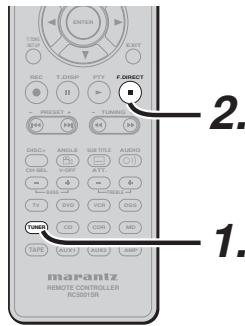 MARANTZ RC010SR - RC011SR - (Using the remote control unit) - 1
