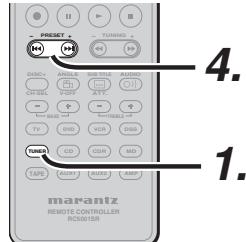 MARANTZ RC010SR - RC011SR - PRESET SCAN - 2