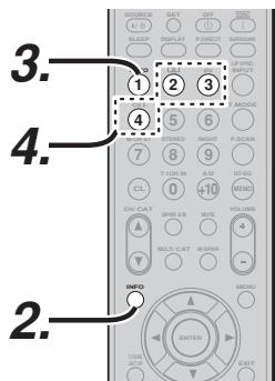 MARANTZ RC010SR - RC011SR - CHECKING THE CODE - 2