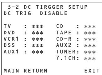 MARANTZ RC010SR - RC011SR - DC TRIGGER: - 1