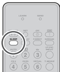 MARANTZ RC010SR - RC011SR - USING THE SLEEP TIMER - 1