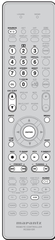 MARANTZ RC010SR - RC011SR - TUNER MODE - 4