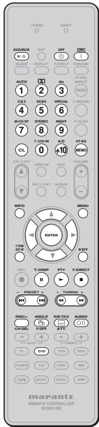 MARANTZ RC010SR - RC011SR - TUNER MODE - 2
