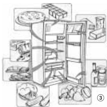 WHIRLPOOL ARG18481 - Conservation des aliments dans le compartment réfrigérateur : - 1
