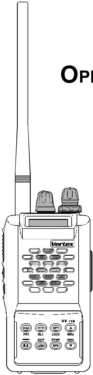 YAESU VX-150 - OPERATING MANUAL - 1