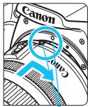 CANON EOS 77D - Montage de I'objectif - 4