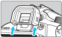 CANON EOS 77D - Utilisation du volet d'oculaire - 1