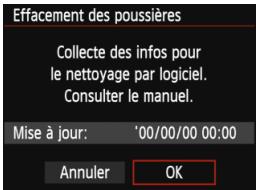 CANON EOS 77D - Sélectionnez [Effacement des poussières]. - 1