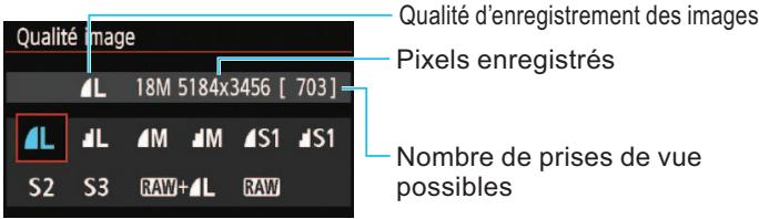 CANON EOS 77D - Qualité d'enregistrement des images - 1