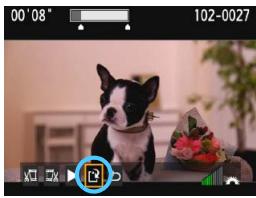 CANON EOS 77D - Vérifiez la videoéditee. - 2
