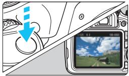 CANON EOS 77D - Effectuez la mise au point sur le sujet. - 1