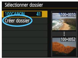 CANON EOS 77D - Sélectionnez [Sélectionner dossier]. - 1