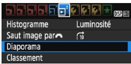 CANON EOS 77D - MENU Diaporama (Lecture automatique) - 1