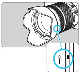 CANON EOS 77D - Fixez le pare-soleil en place. - 2