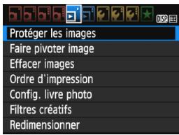 CANON EOS 77D - MENu Protection d'une image simple - 1