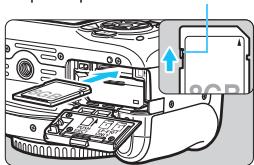 CANON EOS 77D - Insérez la batterie. - 1