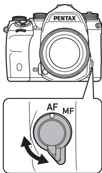 PENTAX KP - Réglage de la méthode de mise au point - 1