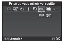 PENTAX KP - Prise de vues miroir verrouillé - 1