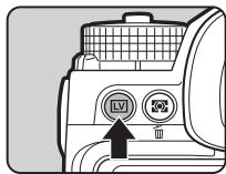 PENTAX KP - Appuyez sur LV à l'étape 6 sur « Prise de vue avec le viseur » (p.45). - 1