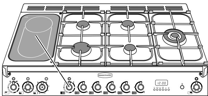 FALCON PROFESSIONAL PLUS 90 FXDFGBC/C-EU  -  PROFESSIONAL PLUS 90 FXEIGB/C-EU -  PROFESSIONAL PLUS 90 FXEISS/C-EU INOX - De keramische kookplaat / bakplaat - 1