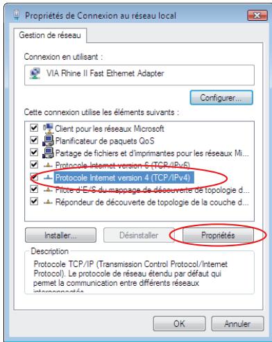 SAGEM CS 50001 - Configuration d'une liaison filaire sous windows vista / windows 7 / windows 8 - 3