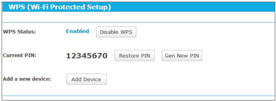 TP-LINK TD-W8968 - WPS - 1