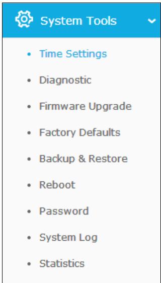 TP-LINK TD-W8968 - System Tools - 1