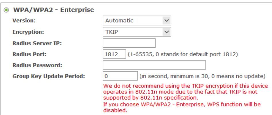 TP-LINK TD-W8968 - Note: - 1